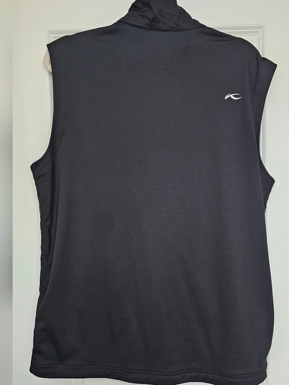 KJUS Men’s Retention Vest Black Quilted Lightweight  Full Zip Size 52L